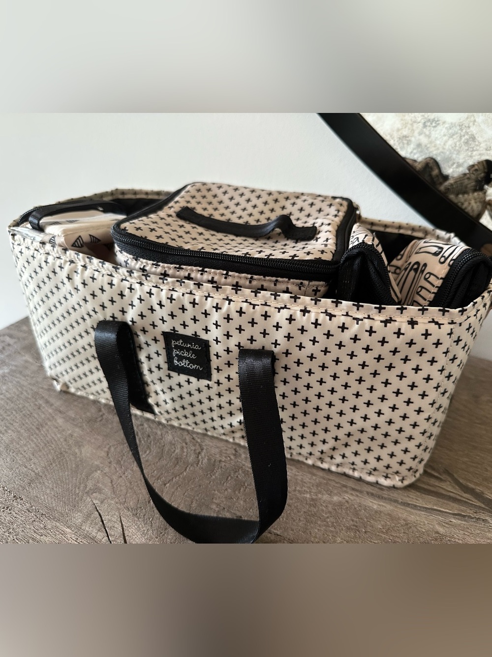 Petunia Picklebottom Intermix deluxe kit cream black organization set